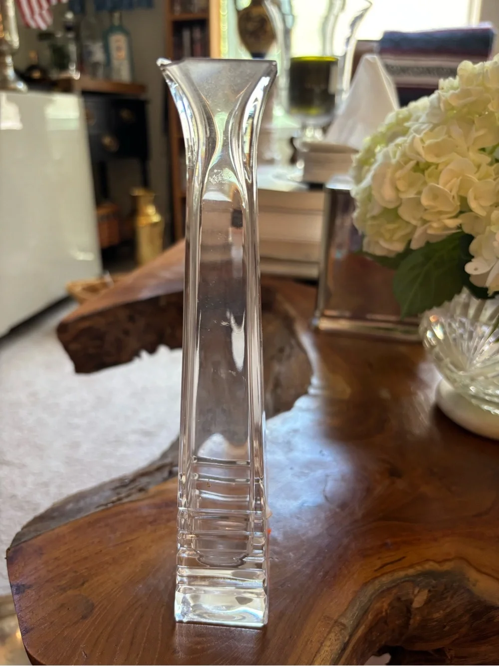 Tiffany& Co. Crystal Metropolis Bud Vase